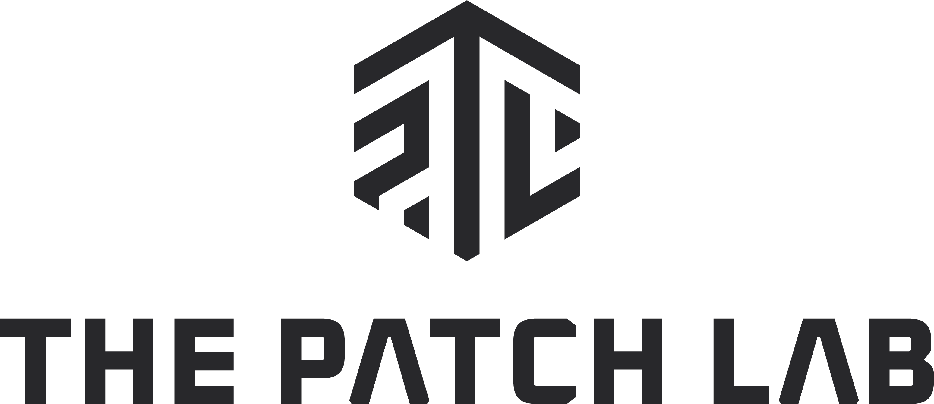 The Patch Lab Cyprus identity-built headwear logo